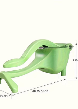 Compact Manual Fruit Juicer Press for Home Kitchen - Orange Lemon Berry Squeezer