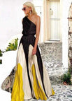 black yellow