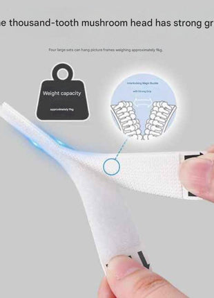 Heavy Duty Self-Adhesive Hook & Loop Fasteners for Photo Frames & Decor