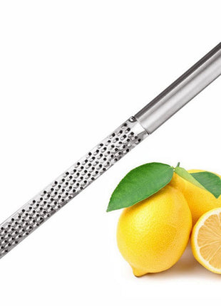Durable Stainless Steel Handheld Zester Grater for Citrus, Cheese & Spices