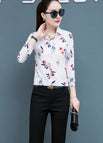 Flower-shaped, white / S [Suggestion 80-85 catties]