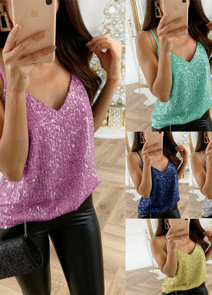 Chic V-Neck Bra Top, European Style, Sexy Lifting Effect, Summer Leisure Wear