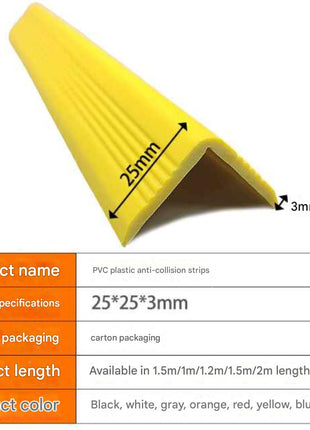 Premium Flexible PVC Child Safety Corner Bumper Strip for Tables, Stairs