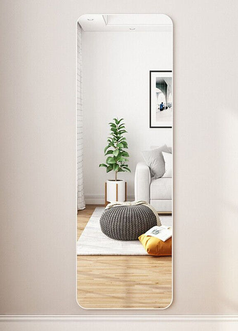Asymmetric Acrylic Self-Adhesive Wall Mirror - Modern Frameless Design, Suitable for Bathroom, Bedroom, and Living Room