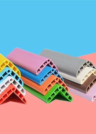 Durable PVC Plastic Corner Guards for Schools Kindergartens Elder Care Homes