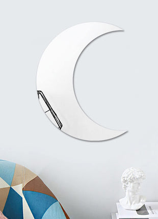 Irregular Makeup Mirror - Modern Decorative Vanity Mirror with Curved Surface, No Frame Needed, Lightweight & Portable for Home, Salon, Photo Shoots - Compatible with Wooden Tables - Durable Plastic Construction, Home Decoration