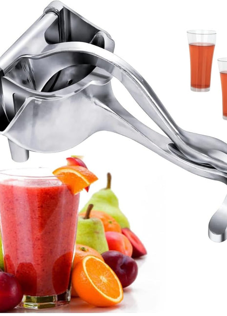 Heavy-Duty Manual Fruit Juicer Press, Commercial & Home Lemon Pomegranate Juice Extractor