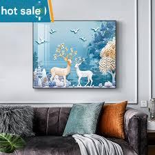 Modern minimalist luxury decorative painting for electrical meter boxes, no-drill distribution box wall art, restaurant low-voltage box cover, switch box mural Decorative Painting Electric Meter Box Socket Cover - Black Double-Layered Border D
