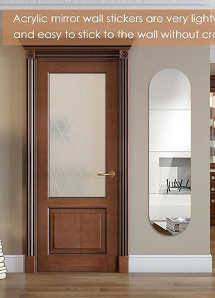 Acrylic mirror wall stickers background wall decoration, shatterproof wall stickers home decorations DIY