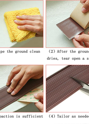 Premium Self-Adhesive PVC Anti-Slip Stair Tread Safety Strip for Floors