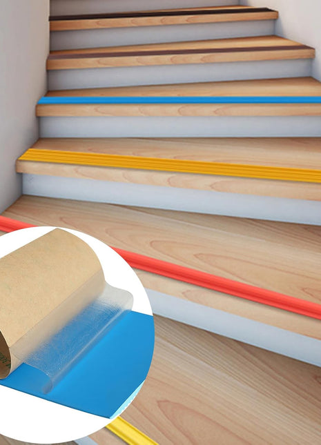 Premium Self-Adhesive PVC Anti-Slip Stair Tread Safety Strip for Floors