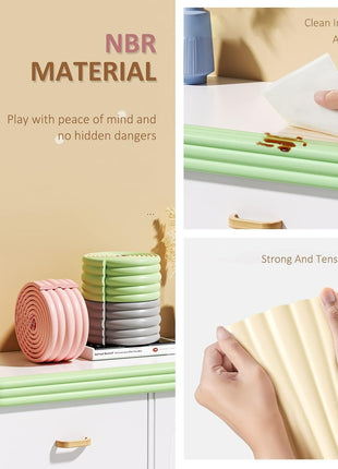 Soft NBR Foam Kids Safety Wall Corner Edge Protector Strip