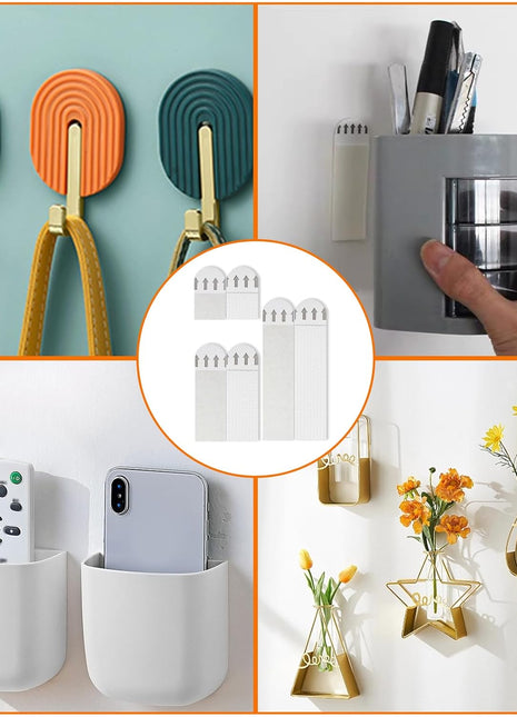 Heavy Duty Self-Adhesive Hook & Loop Fasteners for Photo Frames & Decor