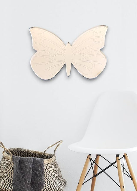 Irregular Makeup Mirror - Modern Decorative Vanity Mirror with Curved Surface, No Frame Needed, Lightweight & Portable for Home, Salon, Photo Shoots - Compatible with Wooden Tables - Durable Plastic Construction, Home Decoration