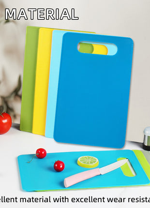 Durable Double-Sided PP Plastic Kitchen Chopping Board for Food Prep