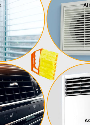 Versatile Multi-functional Blind & AC Fan Dust Cleaning Brush Tool