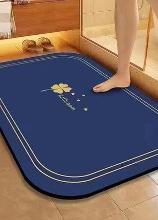 Bathroom Anti-slip Mat Household Toilet Floor Mat Absorbent Dirty Resistant Mat Diatom Mud Foot Mat