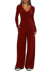 Burgundy long-sleeve / XS