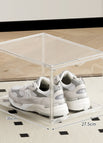 Magnetic front opening door [1 piece] / 6-sided high transparency