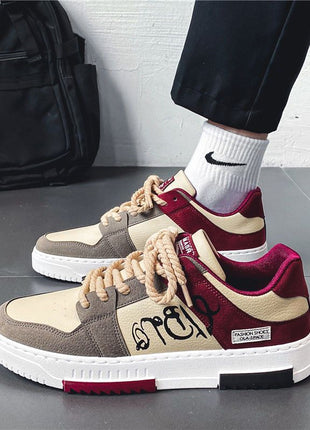 Men's Autumn  New Style Student Trendy Versatile Sports Shoes Summer Niche Design Japanese Casual Sneakers