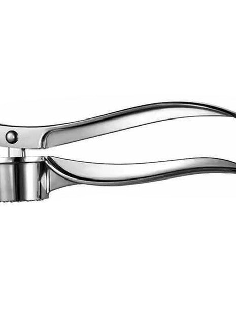 Durable Zinc Alloy Stainless Steel Garlic Press Mincer Crusher Kitchen Tool