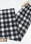 black plaid / free size [40.00 kg-70.00 kg]]
