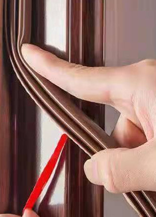 Premium Self-Adhesive Rubber Door Sealing Strip - Soundproof, Windproof, Dustproof