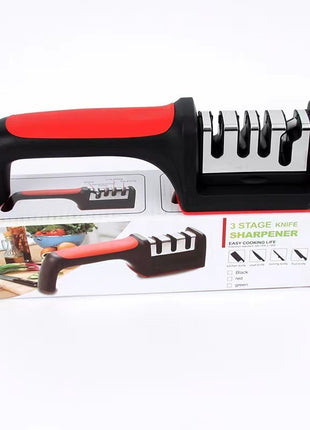 Professional Multi-Stage Kitchen Knife Sharpener for Restaurant & Home Blades
