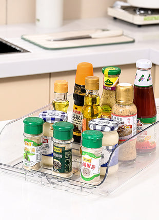 Kitchen Refrigerator Beer and Cola Can Transparent Organizer Retractable Beverage Storage Box
