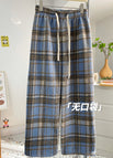 Blue Plaid without pockets