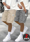 Khaki + gray