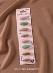 Set-4 8 pieces in gray-green group