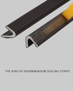 Premium PU Foam Door Window Seal Strip Soundproofing Anti-Collision Draft Stopper