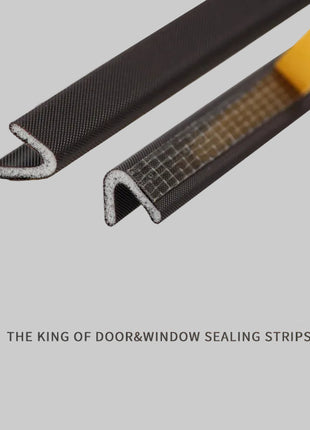 Premium PU Foam Door Window Seal Strip Soundproofing Anti-Collision Draft Stopper
