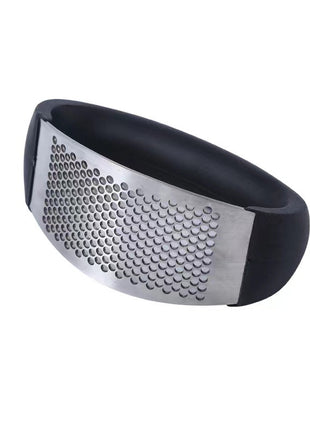 Manual Stainless Steel Garlic Press Mincer Crusher - Easy Squeeze Kitchen Tool