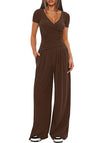 Brown [short sleeves] / XS