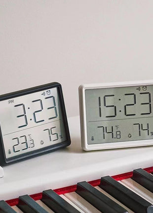 Smart Digital Indoor Thermometer Hygrometer with Luminous Display Fridge Magnet