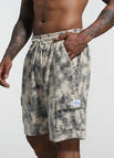 TIE DYE KHAKI GRAY