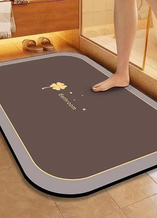 Bathroom Anti-slip Mat Household Toilet Floor Mat Absorbent Dirty Resistant Mat Diatom Mud Foot Mat