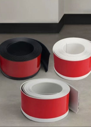 Flexible Self-Adhesive PVC Skirting Board - Waterproof Wall Edge Trim