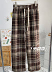 Coffee Plaid without pockets