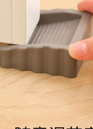 Flexible TPR Child Safety Door Stopper & Anti-Pinch Door Guard for Home