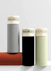 Burgundy + light gray + black + light green