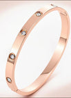 Kj rose gold bracelet (faded replacement guaranteed)
