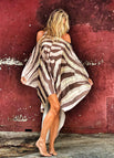 Khaki leopard print