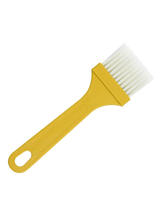 High-Temperature Silicone Bristle Brush with Ergonomic Wood Handle for Baking & BBQ
