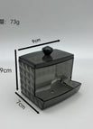 Black diamond pattern square plastic cover 9*7.2*10