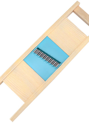 Stainless Steel Waffle Potato Cutter, Manual Lattice Vegetable Slicer Tool
