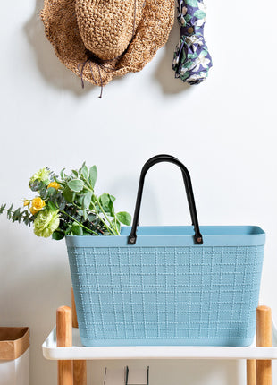 Shopping Basket, Vegetable Basket, Portable Basket, Picnic Basket, Fruit Basket, Gift Basket, Large Capacity Thickened Plastic Shopping Basket
