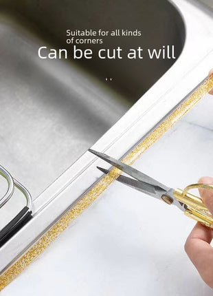 Premium Self-Adhesive Waterproof Decorative Seam Strip for Kitchen & Bathroom Edges